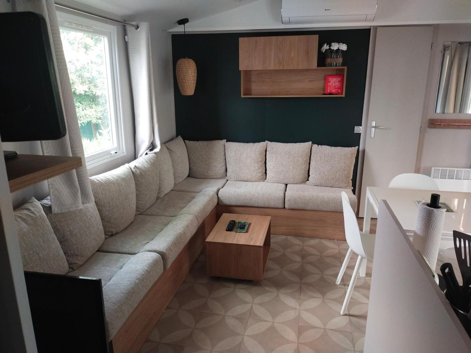 Mobil Home Le Lozerien Valras-Plage Kültér fotó